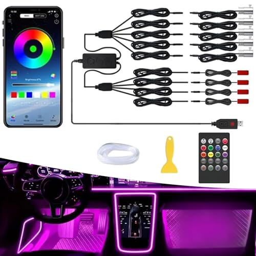Amazon | アンビエントライト 車 LEDテープライト 9IN1【2025年モデル